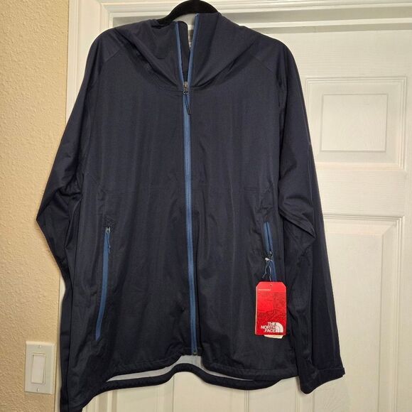 The North Face Men's All Weather Jacket, Navy XL NWT - Picture 1 of 16
